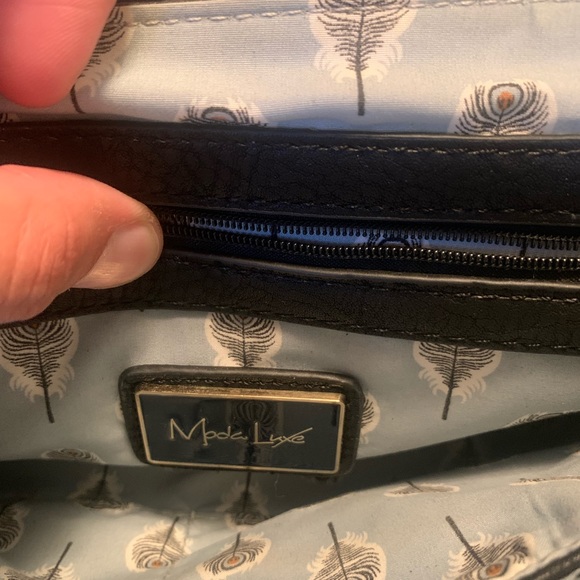 Leather Clutch With Fringe - Picture 7 of 7